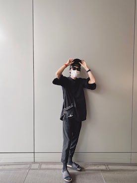 「PRADA（プラダ）のアイテム（スラックス）」を使った、rieecさん（メンズ・181cm）の春コーディネート