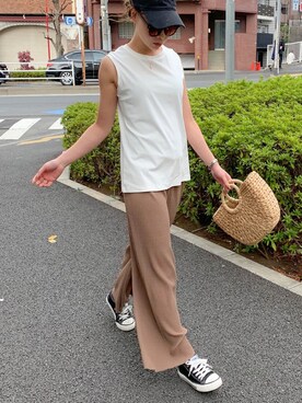 moi☺︎さん(レディース・154cm)の夏コーディネート