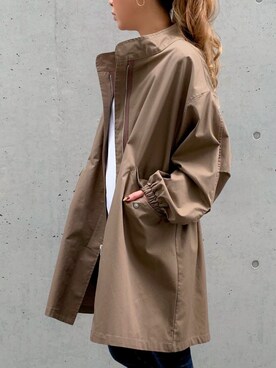 「JUNOAH（ジュノア）のアイテム（ジャケット/アウター）」を使った、moi☺︎さん（レディース・154cm）の秋コーディネート