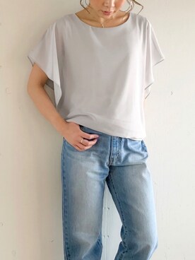 moi☺︎さん（レディース・154cm）の春コーディネート