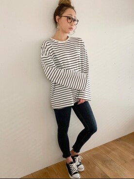 moi☺︎さん(レディース・154cm)の春コーディネート