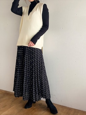 moi☺︎さん（レディース・154cm）の冬コーディネート