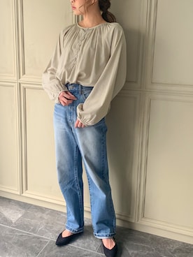 moi☺︎さん（レディース・154cm）の春コーディネート