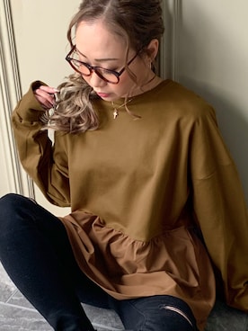 moi☺︎さん（レディース・154cm）の春コーディネート