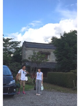 「Billiken（ビリケン）のアイテム」を使った、tomoさん（レディース・165cm）の夏コーディネート