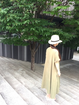 「Billiken（ビリケン）のアイテム」を使った、tomoさん（レディース・165cm）の夏コーディネート