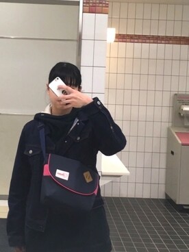 「tiptop（ティップトップ）のアイテム（シューズ）」を使った、杏沙乃さん（レディース・154cm）の春コーディネート