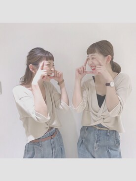 akariさん（レディース・168cm）の夏コーディネート