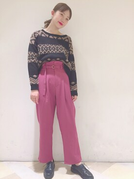 akariさん（レディース・168cm）の秋コーディネート