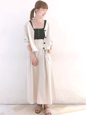 akariさん（レディース・169cm）の夏コーディネート