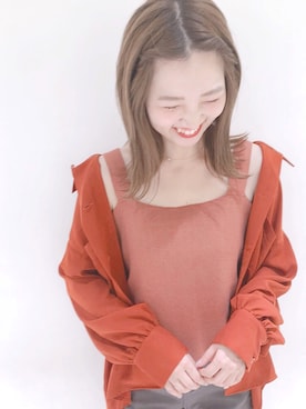 「テンセル」｜akariさん（レディース・168cm）の夏コーディネート