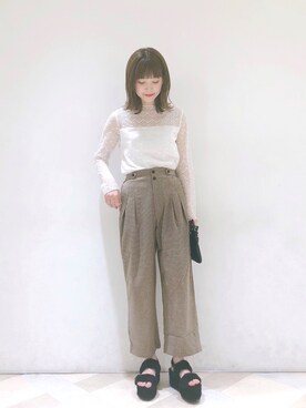 akariさん（レディース・168cm）の秋コーディネート