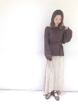 「カンフーシューズ」｜akariさん（レディース・169cm）の秋コーディネート