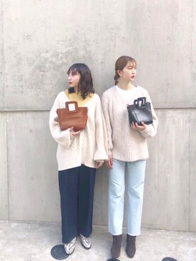 akariさん（レディース・168cm）の秋コーディネート