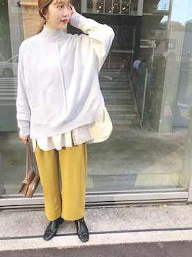 akariさん（レディース・168cm）の秋コーディネート