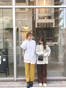 akariさん（レディース・168cm）の秋コーディネート