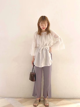 akariさん（レディース・168cm）の春コーディネート