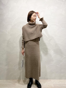 akariさん（レディース・168cm）の冬コーディネート