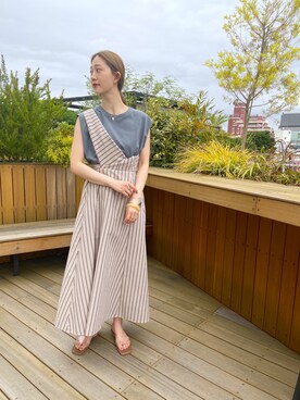 akariさん（レディース・168cm）の春コーディネート