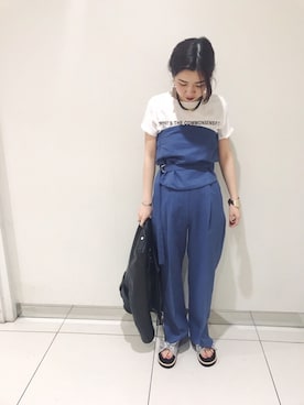「ピクニック」｜moe_lemageさん（レディース・160cm）の春コーディネート