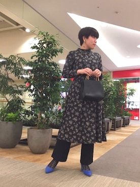 「blue」｜「アイテム（パンプス）」を使った、ORientalTRaffic 三井アウトレットパーク北陸小矢部店さん（レディース・158cm）の春コーディネート