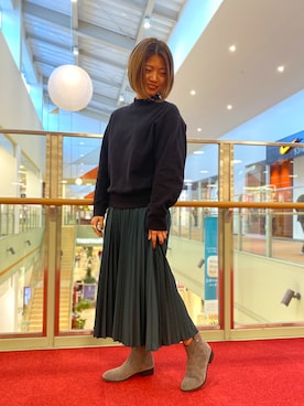 「Te chichi TERRASSE（テチチテラス）のアイテム」を使った、ORientalTRaffic 三井アウトレットパーク北陸小矢部店さん（レディース・158cm）の秋コーディネート