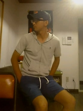 「滑り台」｜keiichiさん（メンズ・173cm）の夏コーディネート