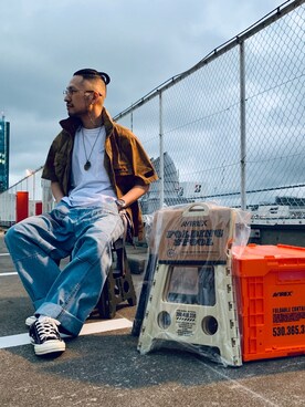 Avirex アヴィレックス の収納グッズを使った人気ファッションコーディネート Wear