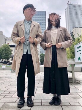 「Heather（ヘザー）のアイテム（ジャケット/アウター）」を使った、mokoさん（メンズ・164cm）の春コーディネート