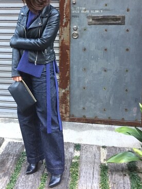 「iT（イット）のアイテム（パンツ）」を使った、katsumiさん（レディース・160cm）の春コーディネート