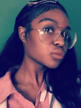 「FOREVER 21（フォーエバー トゥエンティーワン）のアイテム（ノーカラージャケット）」を使った、Myia Brownさん（レディース・165cm）の冬コーディネート