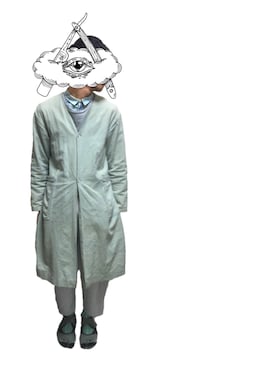 「sneeuw（スニュウ）のアイテム（パンツ）」を使った、ようかいさん（メンズ・168cm）の冬コーディネート