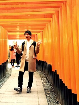 コウさん（メンズ・176cm）の冬コーディネート