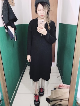 張雅筑さん（レディース・165cm）の春コーディネート