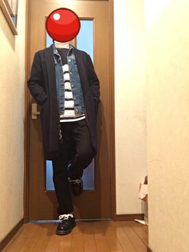 スニーカー太郎🎲さん（メンズ・170cm）の冬コーディネート