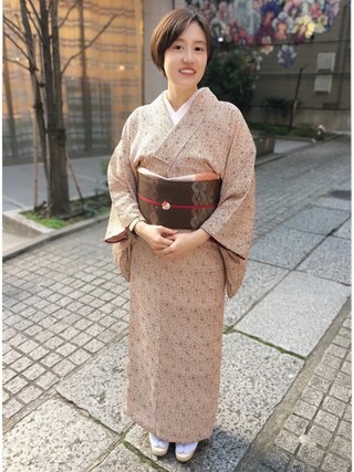 着物スタイリスト まりえのコーディネート一覧 Wear