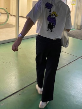 「flaner（フラネ）のアイテム（トートバッグ）」を使った、seiyaさん（メンズ・172cm）の秋コーディネート