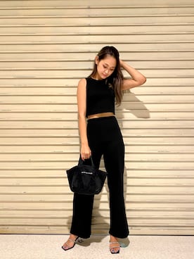 「FIG&VIPER（フィグアンドバイパー）のアイテム」を使った、FIG&VIPER_YUさん（レディース・163cm）の夏コーディネート