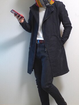 「PARANOID（パラノイド）のアイテム（ジャケット/アウター）」を使った、ばっきーさん（メンズ・176cm）の春コーディネート