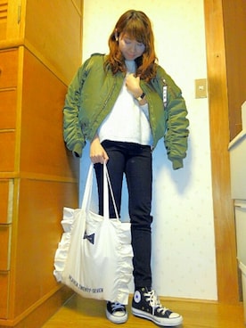 y∞shimiiiさん（レディース・162cm）の冬コーディネート