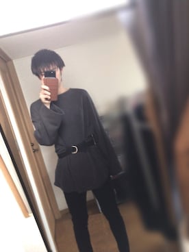 「GU（ジーユー）の（GU）スキニーフィットジーンズ（MEN ⁄ ジーンズ）」を使った、kuu さん（メンズ・177cm）の春コーディネート