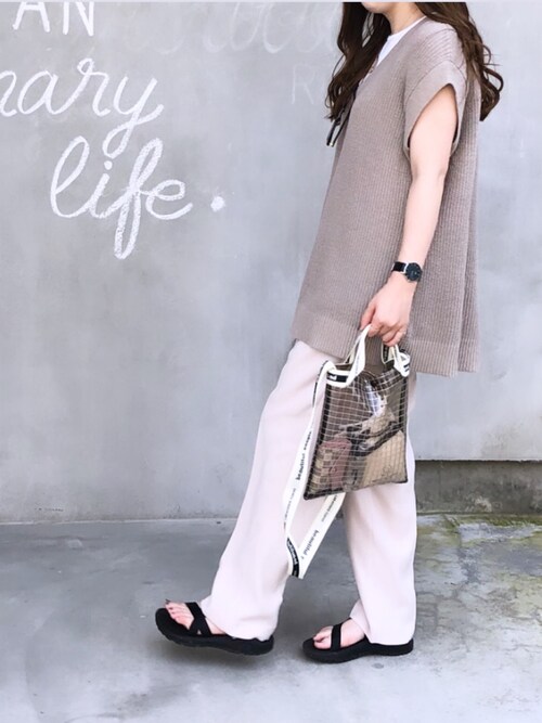 ミラオーウェン 2wayタックテーパードパンツ 09WFP201139 レディース ORG 日本 0 (日本サイズ7 号相当) Mila Owen(ミラオーウェン) &frasl; 2wayタックテーパードパンツ&frasl;1