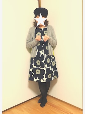 「wearhalloween2017」｜「アイテム（ハンチング/ベレー帽）」を使った、やまこさん（レディース・160cm）の秋コーディネート