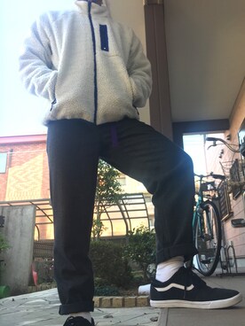 「アイテム（ブルゾン）」を使った、けけさん（メンズ・170cm・10代）の冬コーディネート