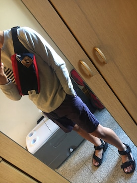 「Rodeo Crowns（ロデオクラウンズ）のアイテム（トップス）」を使った、けけさん（メンズ・170cm）の秋コーディネート