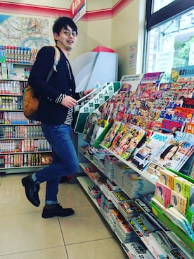 「adidas by Stella McCartney（アディダスバイステラマッカートニー）のアイテム（バッグ）」を使った、kanipanさん（メンズ・181cm）の冬コーディネート
