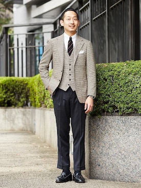 horihoriさん（メンズ・174cm）の秋コーディネート