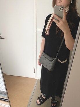 「ADOLESCENCE （アドレセンス）のアイテム（財布/小物）」を使った、Sさん（レディース・159cm）の夏コーディネート