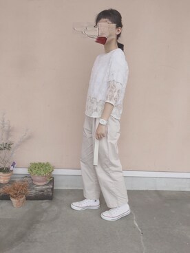 nanameさん（レディース・163cm）の夏コーディネート