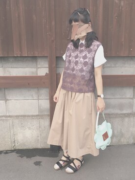 nanameさん(レディース・163cm)の夏コーディネート